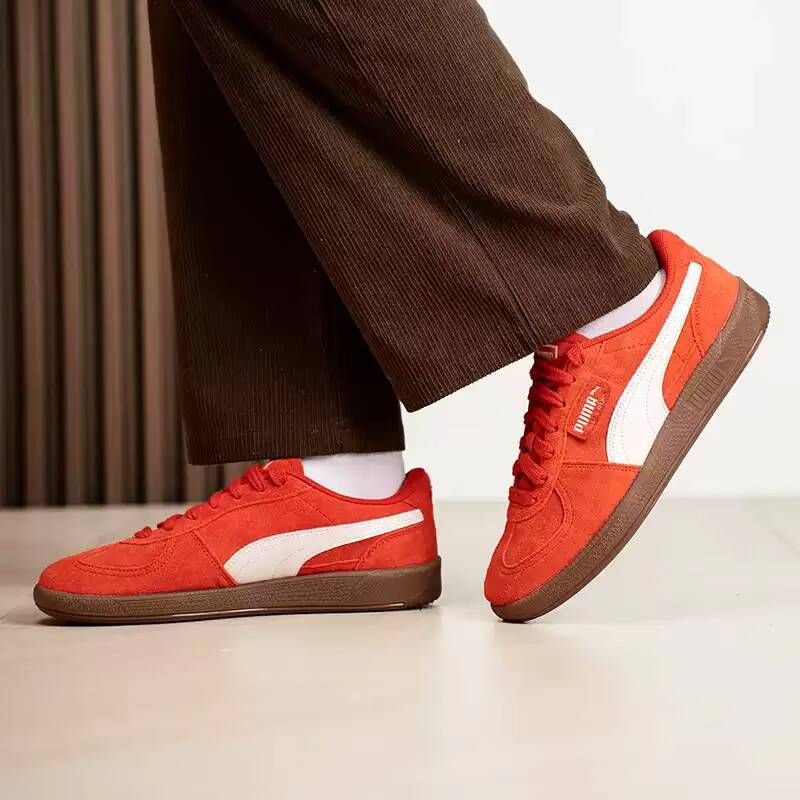 New PUMA Palermo Red Suede Sne - Puma Shoes Suede Classic review and price