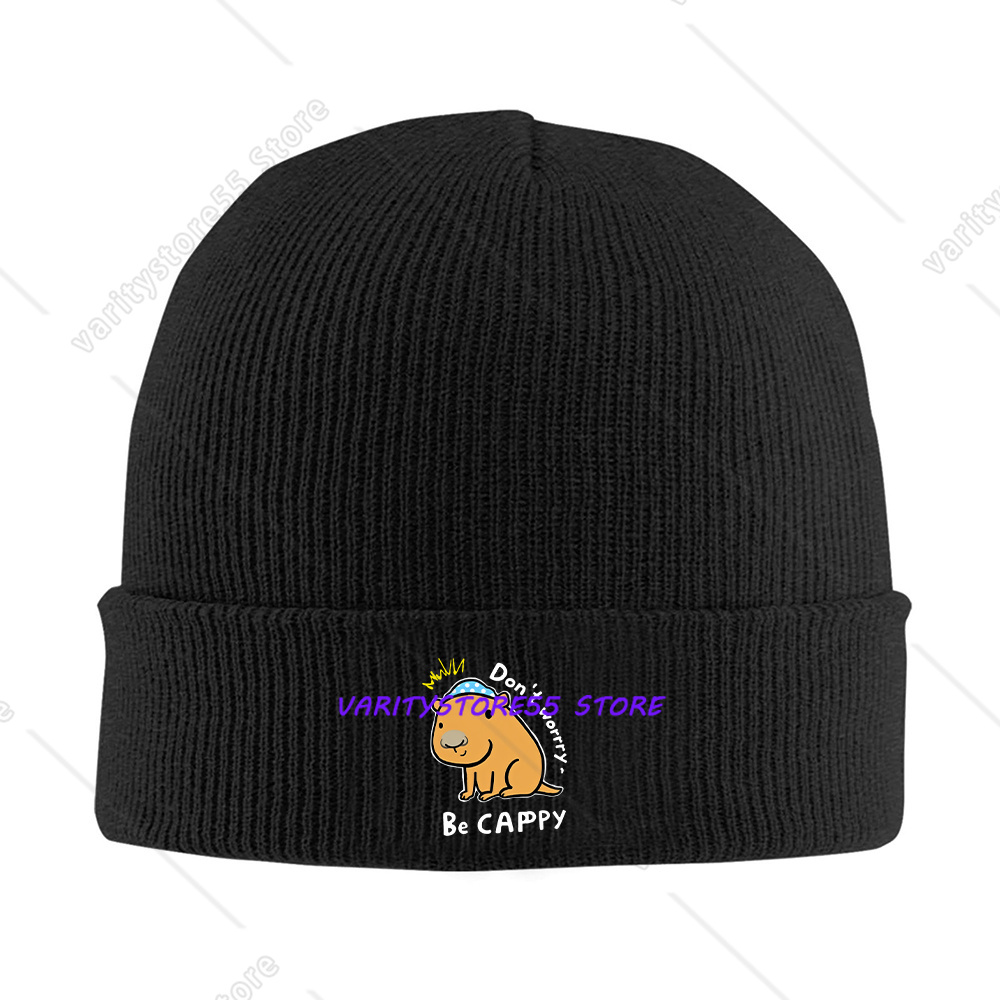 Funny Capybara Quote Knit Bean - Beanie Cuffed Knit review and price